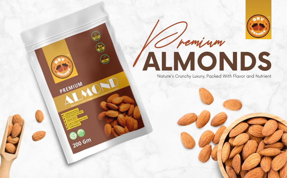 Dry Orchids Almonds 200g