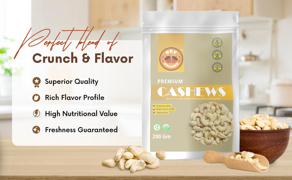 Dry Orchids Cashews 500g