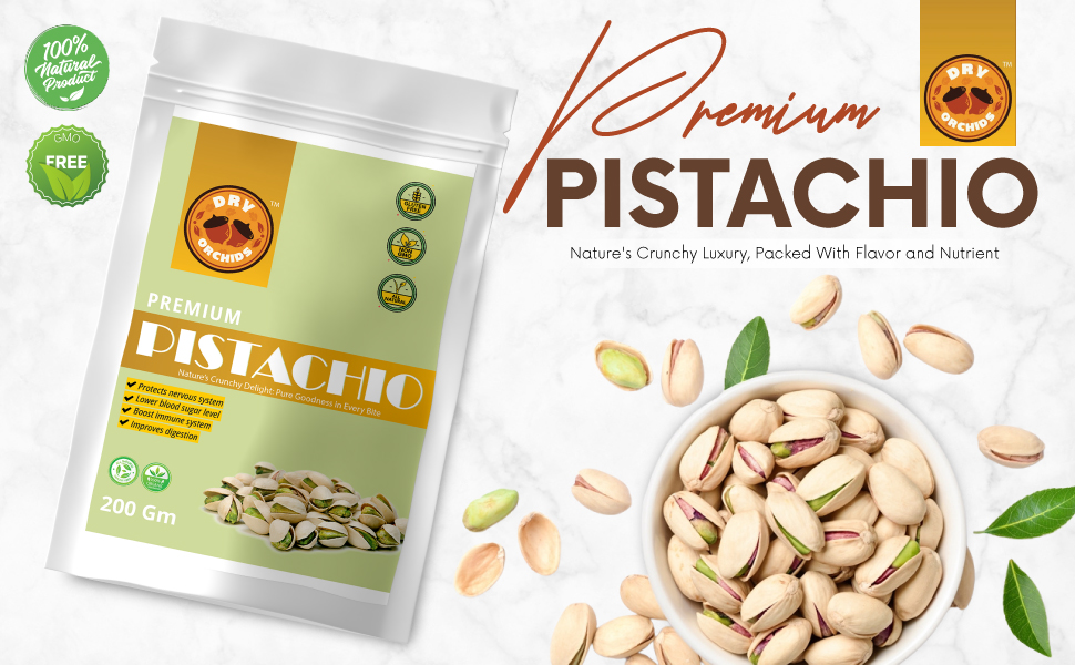 Dry Orchid Pistachios Pista Dry Fruit